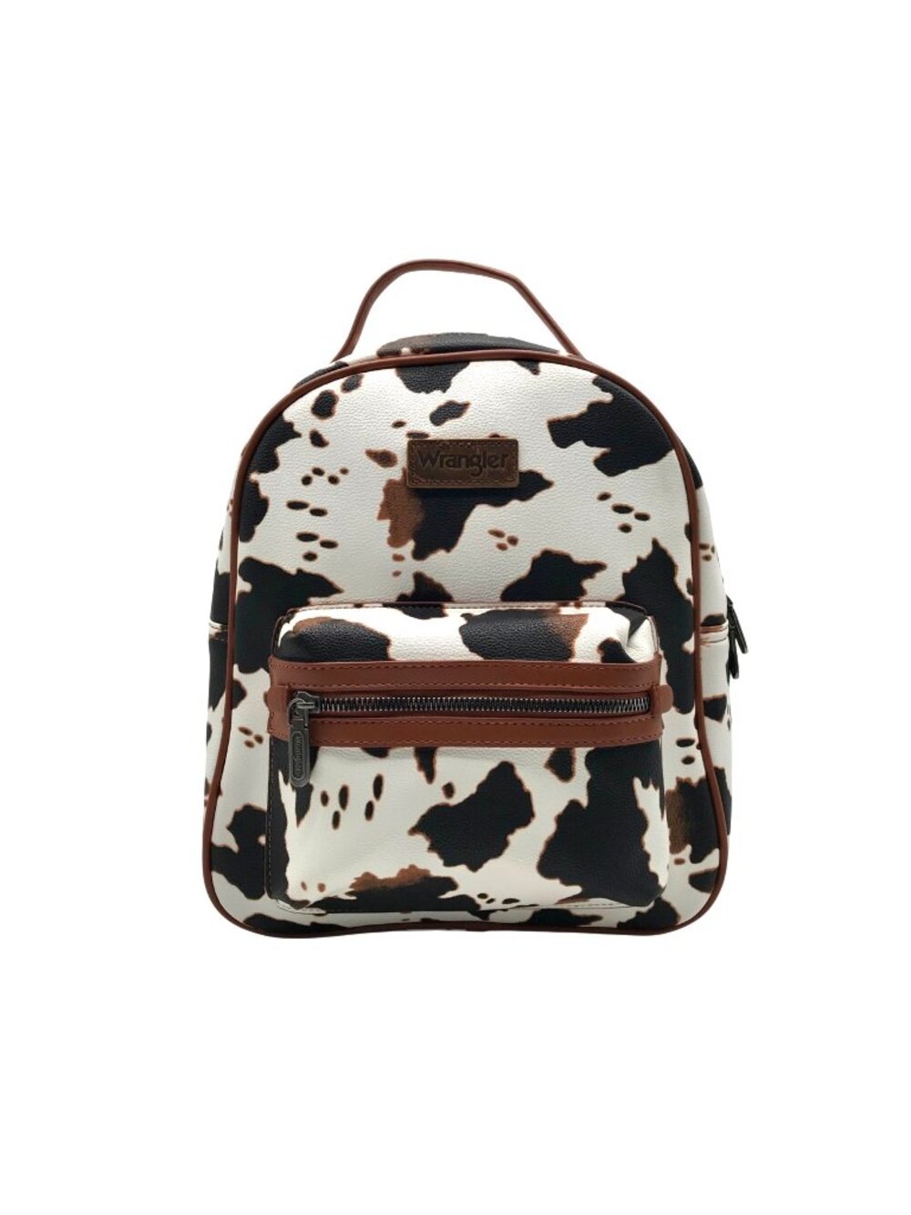 Wrangler Cow Print Faux Leather Backpack